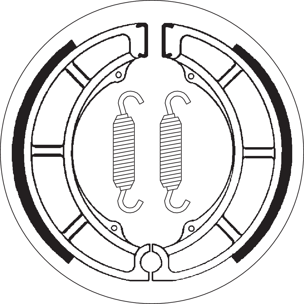 SBS Off-Road Brake Shoes for Select 1973-2024 Models