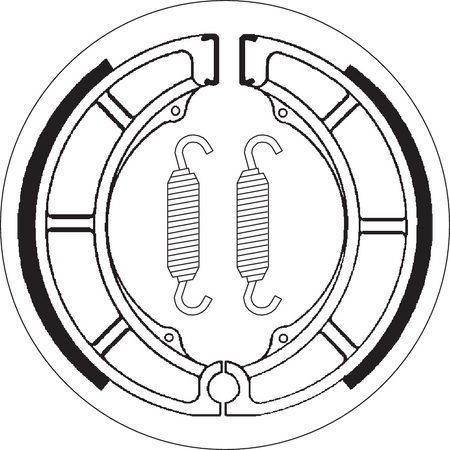 SBS Off-Road Brake Shoes for Select 1973-2024 Models