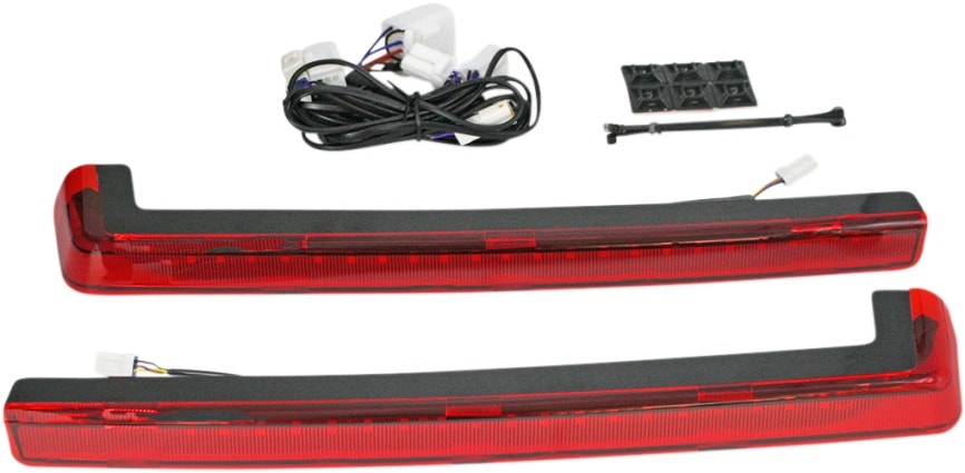 Custom Dynamics ProBeam Red LED Run Brake Turn Tour Pak Arm Harley FLH/T 06-13