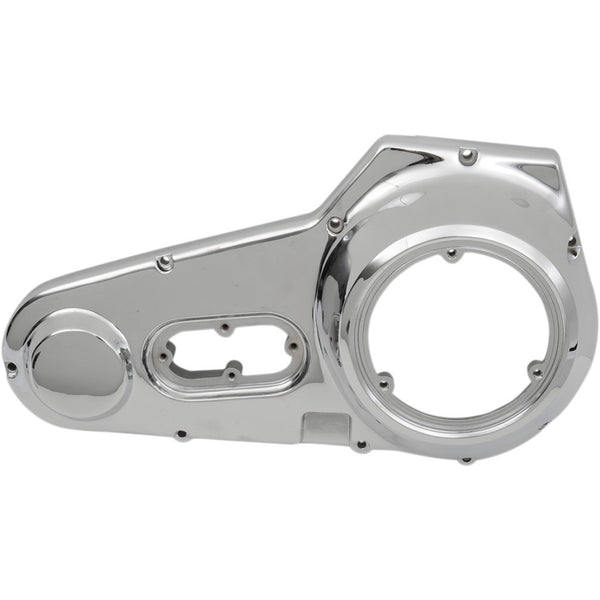 Drag Chrome Outer Primary Cover 8 Hole 4 Speed Harley Shovelhead