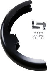 Klock Werks Hugger Series Front Fender with Mounting Blocks for Softail/Dyna - HD Dyna/Softail / 19" / Wrapper Front Fender