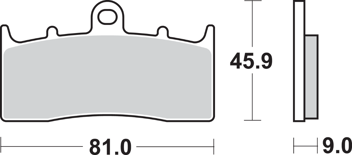SBS Street Excel Sintered Brake Pads for Select 1994-2026 BMW Models