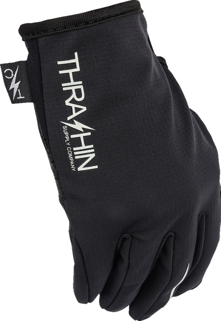 Thrashin Supply Co. Windbreaker Stealth Gloves - Black