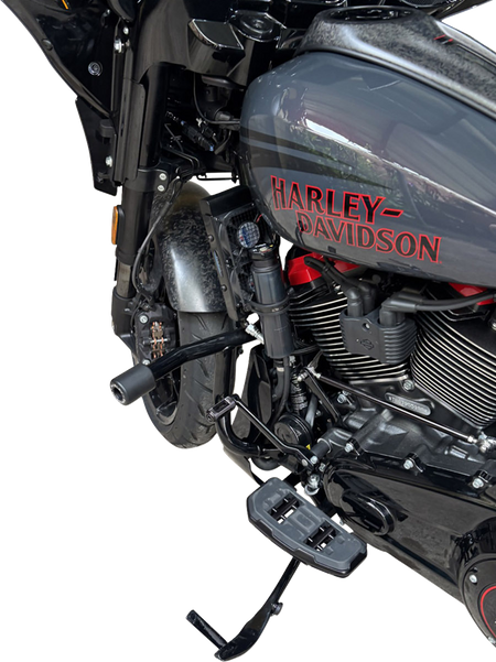 UltraCool SMT8-8N Naked Oil Cooler Kit with Dual Fans for 2023-2026 Harley-Davidson Touring & Trike - Black