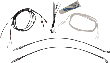 FBI Fat Baggers Control Installation Kit for 2014-2023 Harley-Davidson Touring - FLH/X '14-'20 / Black / 14"-16"