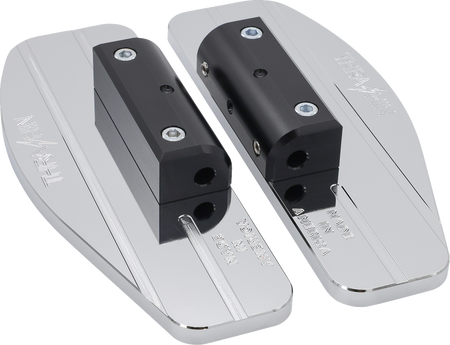 Thrashin Supply Co. Mini Floorboards for 2007-2025 Harley-Davidson Touring / Softail - Chrome