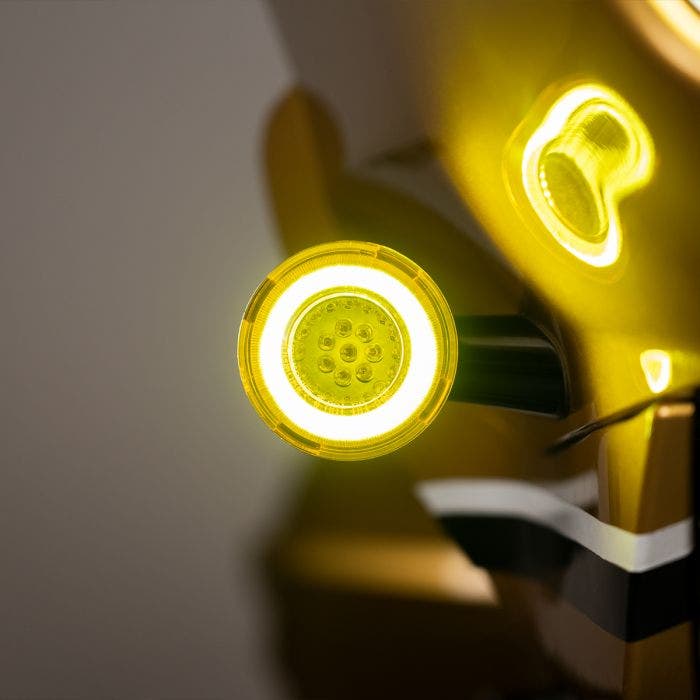 HOGWORKZ® Goldtooth™ LED Front Turn Signals for Harley-Davidson
