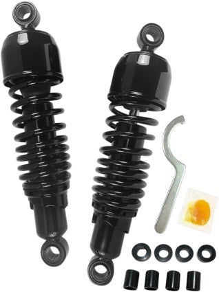 Drag Premium Black 11.5" Rear Spring Shock Absorbers Harley XL FXR 86-03