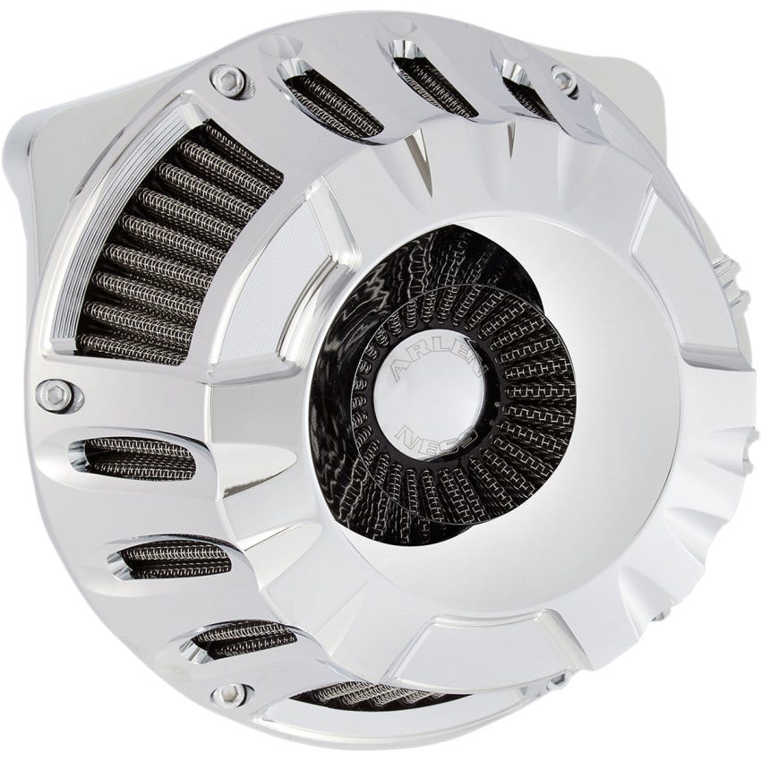 Arlen Ness Deep Cut Inverted Series Stage 1 Air Cleaner for Harley Models