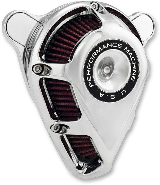 Performance Machine Jet Air Cleaner Chrome Harley Milwaukee Eight 17-Up