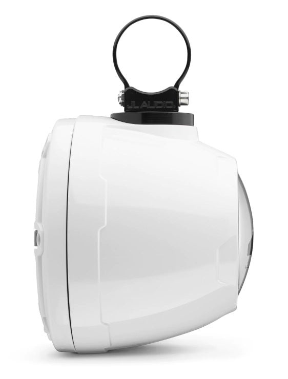 JL Audio 6.5-Inch Enclosed Coaxial System Gloss White Trim Enclosere Sport Grille