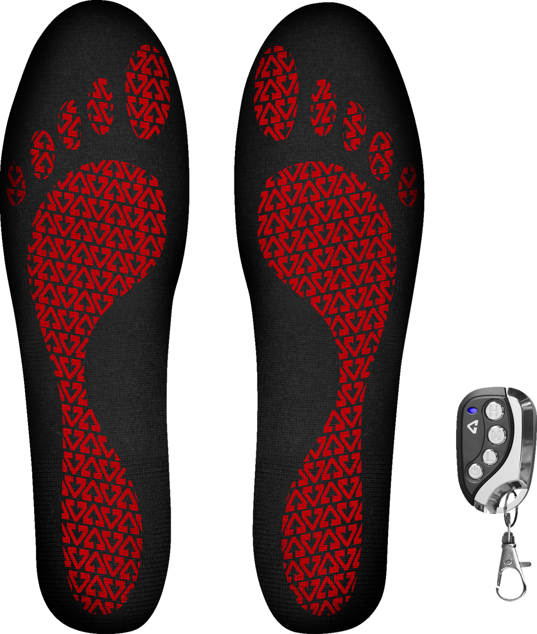 Gerbing Heated Clothing 3V Rechargeable Heated Insoles with Remote