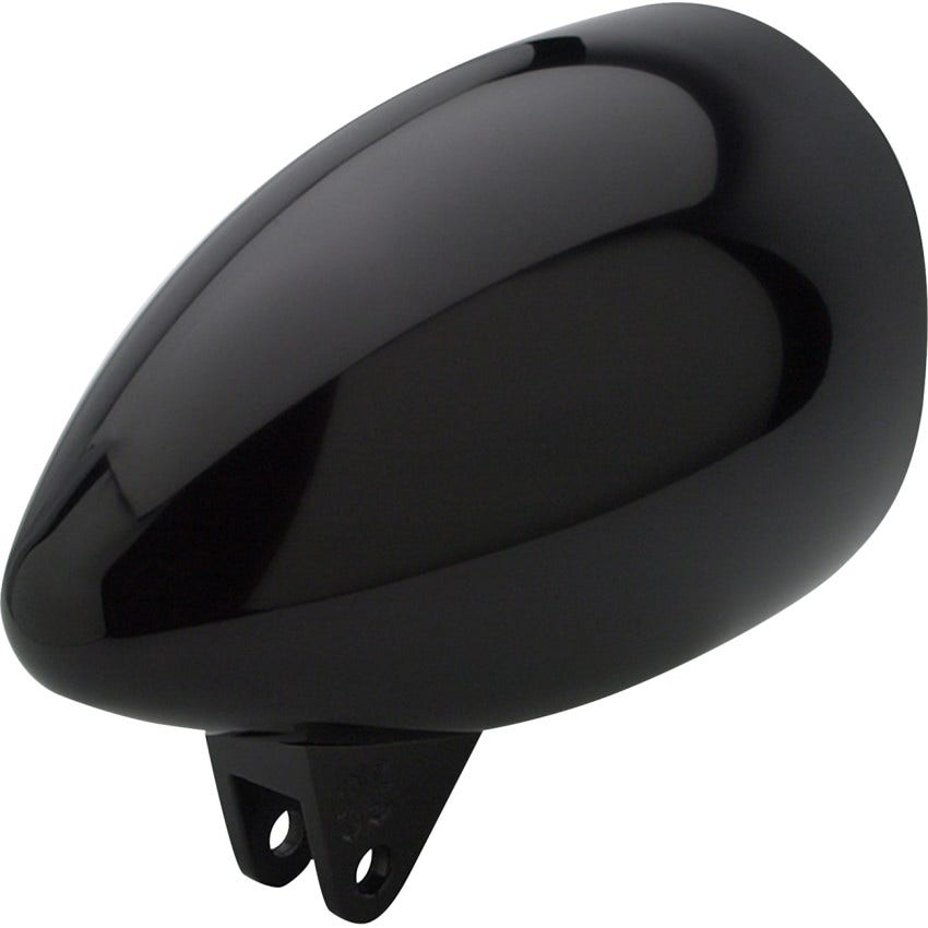Headwinds 5-3/4" Black Mariah Concours Rocket Headlight Housing Harley