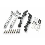 Ciro Frame Mounted Adjustable Highway Peg Mount Kit for Harley 09-Up Touring