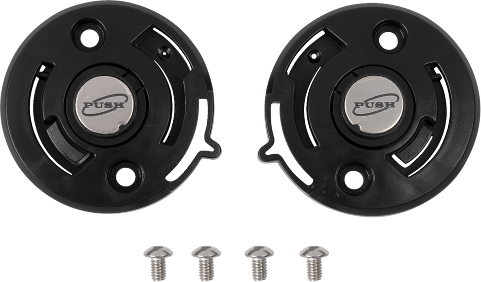 Z1R Road Maxx 2.0 / Range 2.0 / Nemesis Helmet Pivot Kit - Black