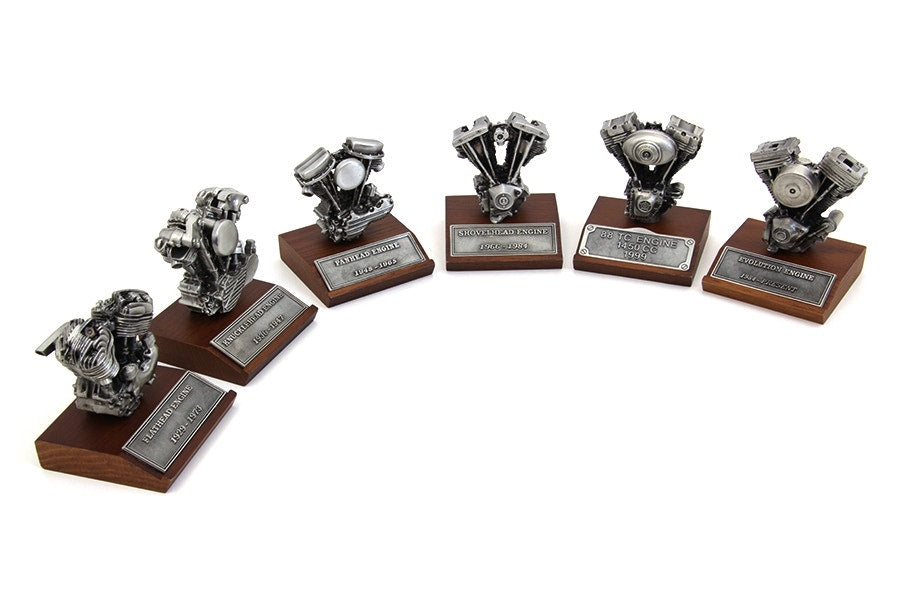 Authentic Replica Harley-Davidson Motorcycle Motor Engine Model Collectible Set