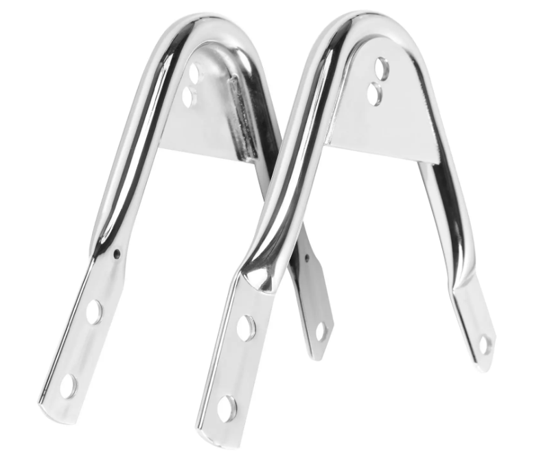 Hogworkz Chrome Rear Docking Hardware Kit for Harley® Touring '97-'08