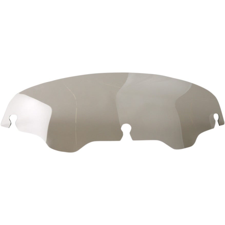 Wind Vest 4" Light Smoke Flip Design Windshield for Harley Batwing FLH/T 96-13