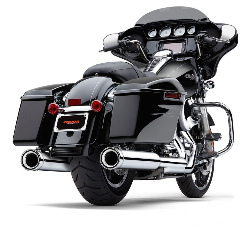 ハーレーダビッドソン COBRA ネイバーヘイター Cobra Neighbor Hater Series Slip-On Mufflers for Harley-Davidson