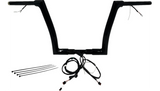 FBI Flat Top Plug n Play EZ 1-1/2" Handlebar Kit Harley 21-23 FLTRX/S, FLTRU