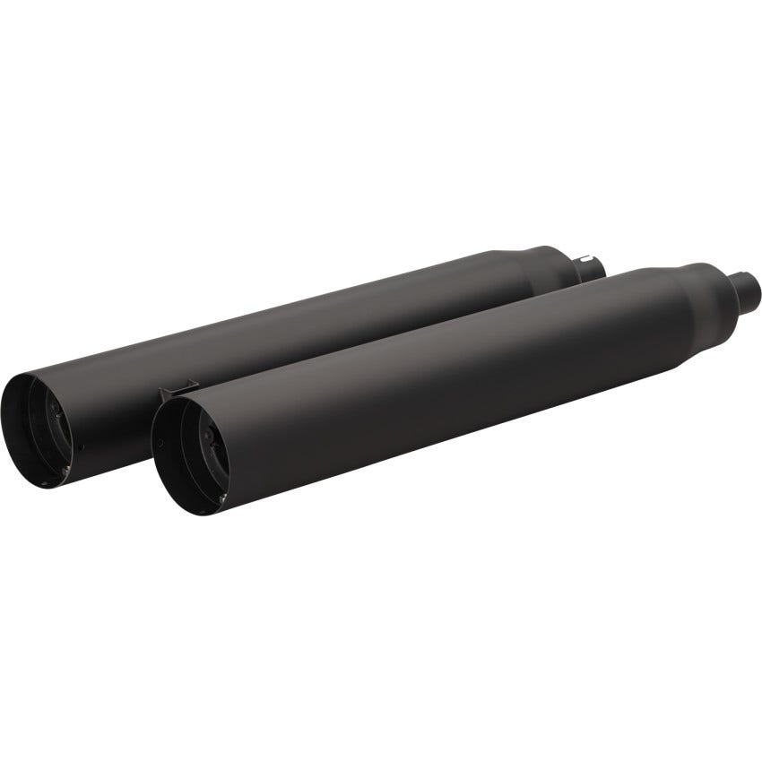 Khrome Werks 202235 4-1/2" War Hammer Mufflers Black for Indian Motorcycles