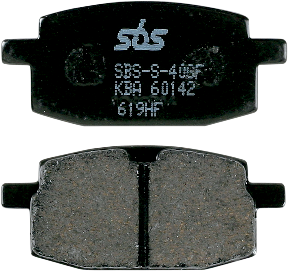 SBS 619HF Street Ceramic Organic Front Brake Pads