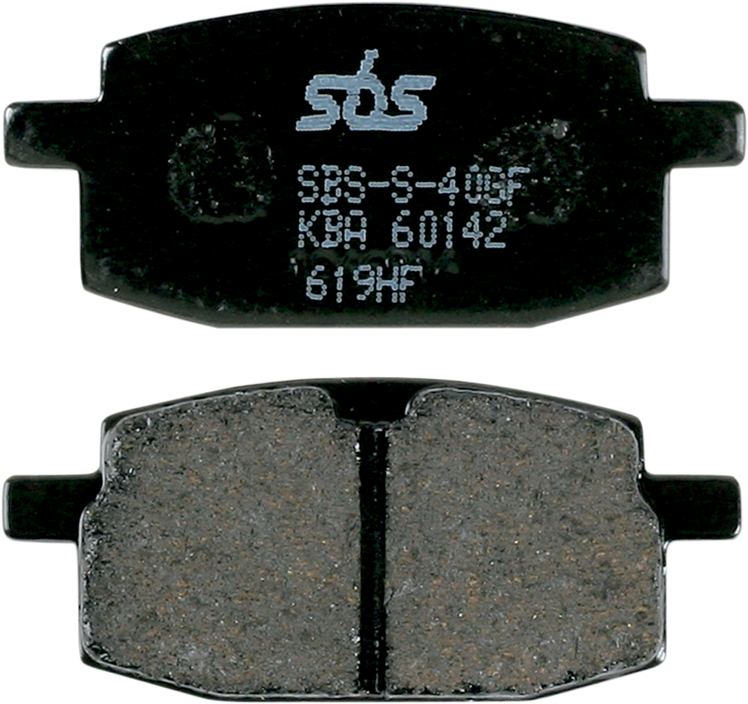 SBS Street Ceramic Organic Brake Pads for Select 2002-2016 Kymco Models