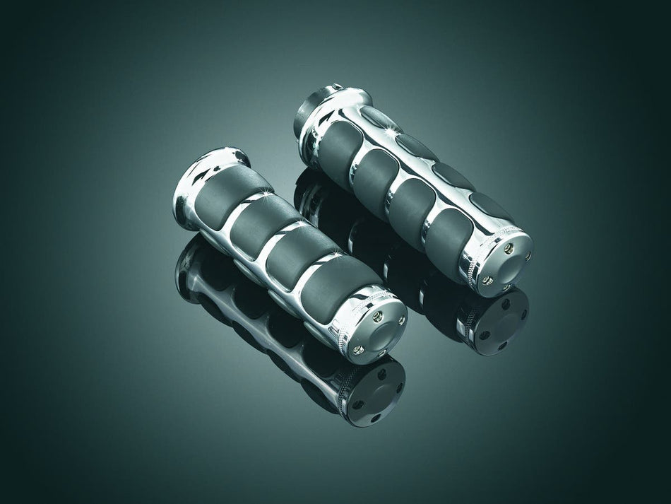 Kuryakyn Chrome ISO-Grips for Honda Valkyrie Models