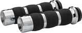 Khrome Werks Air Cushion Grips for Harley & Custom Motorcycles w/ 1" Bars