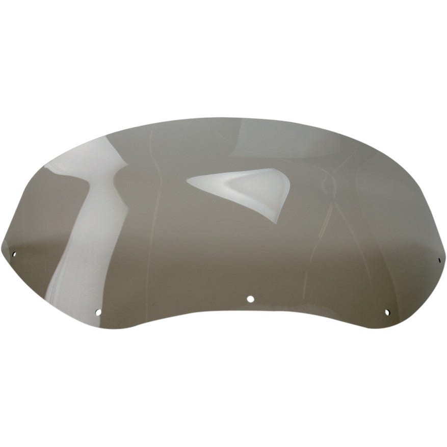 Wind Vest 10" Light Smoke Flip Design Windshield Harley Road Glide FLTR 98-13