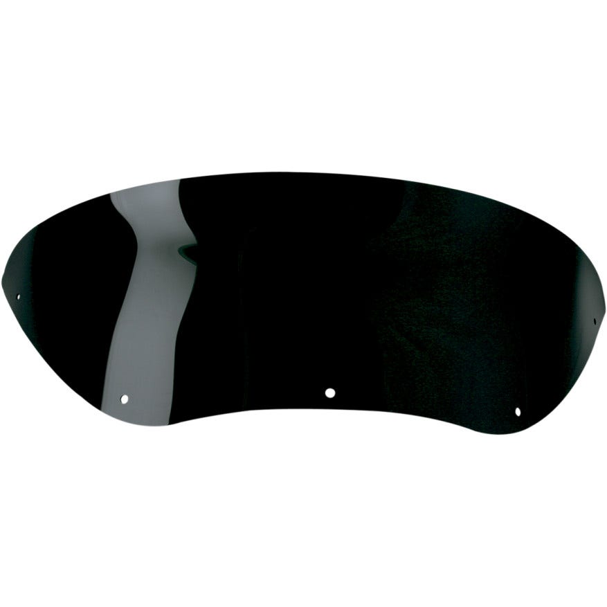 Wind Vest 8" Tall Black Flip Design Windshield for Harley Road Glide FLTR 98-13