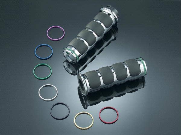 Kuryakyn Knurled Chrome Accent Rings