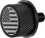 Figurati American Flag Seat Mounting Knob 4 Harley 65-22 Touring