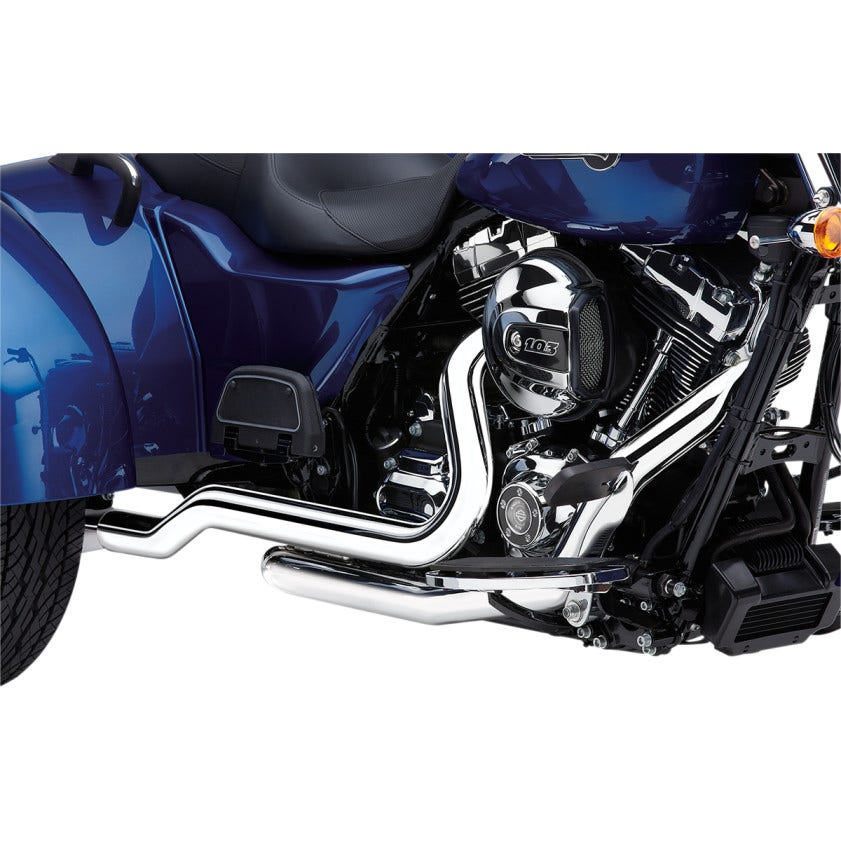 Cobra 6254 PowerPort Trike Head Pipes Headers Harley H-D Trike Models 10-16