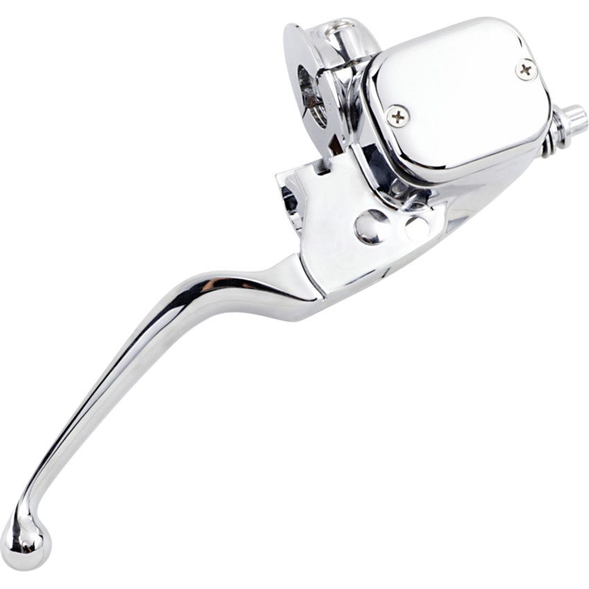 Drag Specialties 9/16" Chrome Front Brake Master Cylinder Assembly Harley 96-17