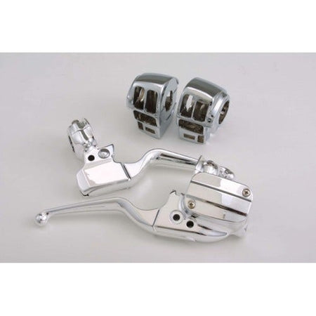 Custom Chrome Handlebar Controls 5 Button Switches Levers for 08-13 Harley FLH/T | 627703