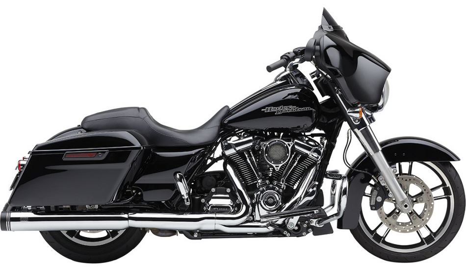 Cobra Gen2 Neighbor Haters 4" Round Slip On Mufflers for Harley