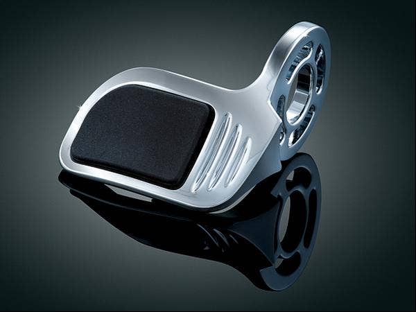 Kuryakyn Left Side Large Contoured ISO-Throttle Boss Harley or Metric