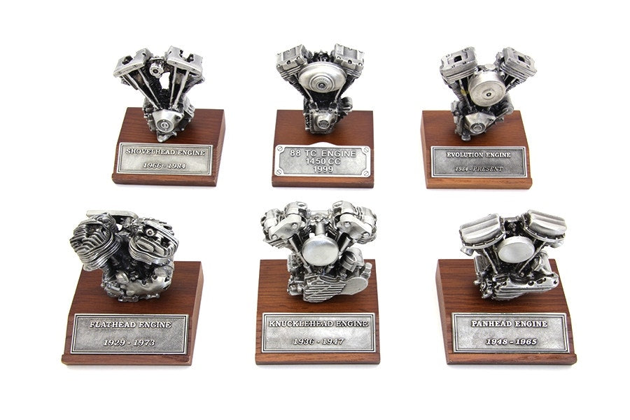 Authentic Replica Harley-Davidson Motorcycle Motor Engine Model Collectible Set