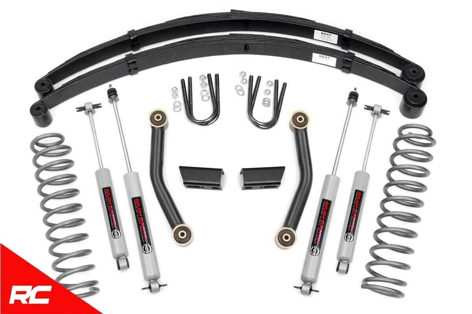 Rough Country 630XN2 3" Series II Suspension Lift Kit for 84-01 Jeep Cherokee XJ