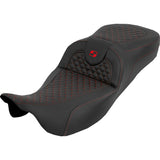 Saddlemen Dragon Stitch Road Sofa w/o Backrest 08-25 Harley Touring