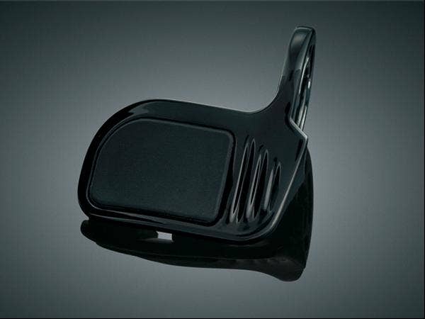 Kuryakyn Right Side Gloss Black Contoured ISO-Throttle Boss Harley or Metric