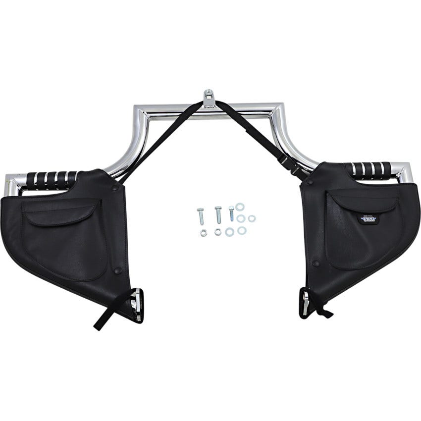 Drag Specialties Lowers for Lindby Highway Bar Harley 97-17 FLST/FXST Models