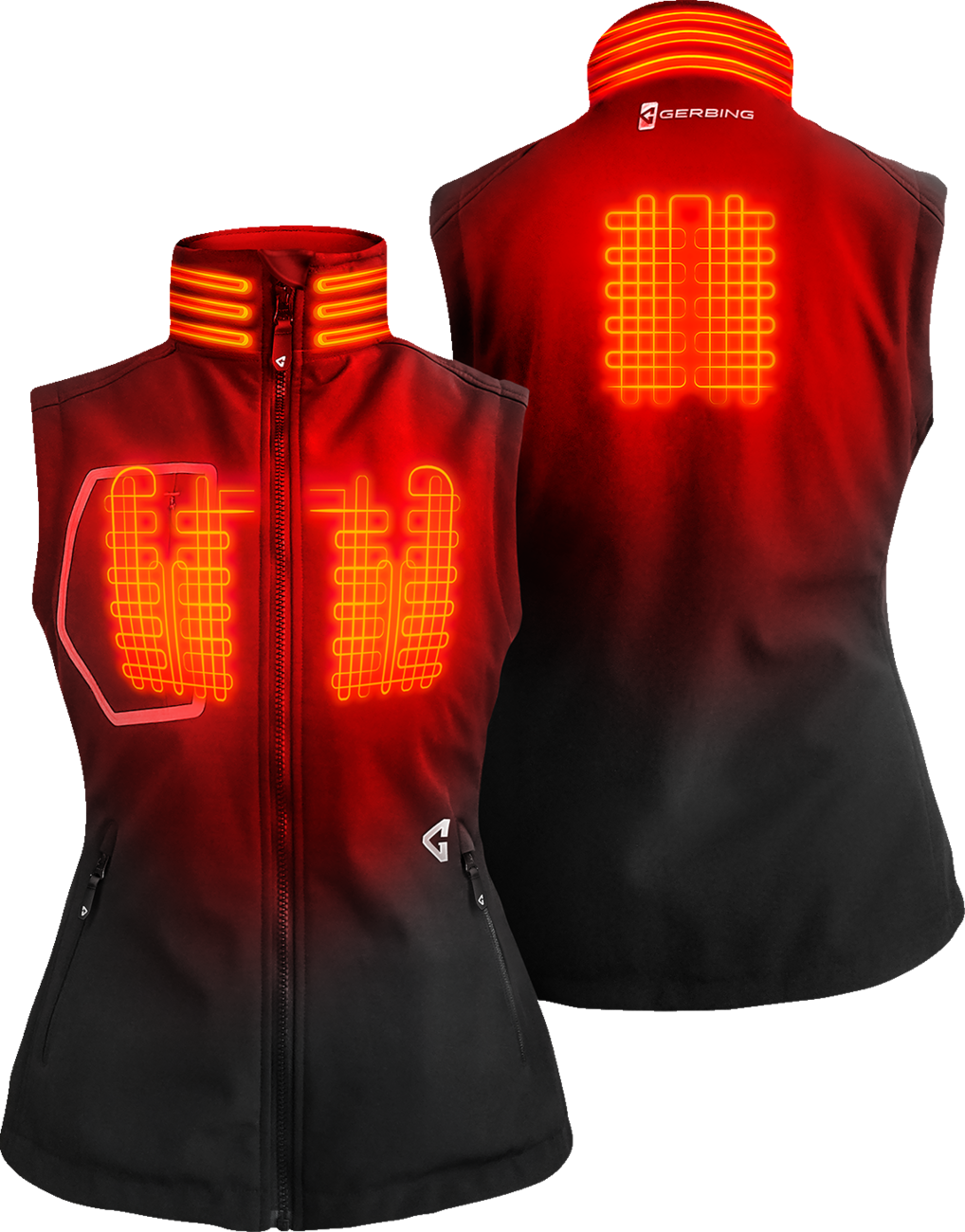 Gerbing Heated Clothing Womens 7V Torrid Softshell Heated Vest 2.0