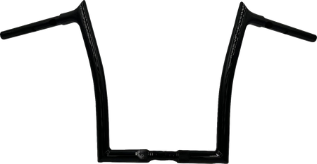 FBI Fat Baggers 1-1/4" EZ Pointed Top Handlebars for FLTR '23-'26 - Black / 14"