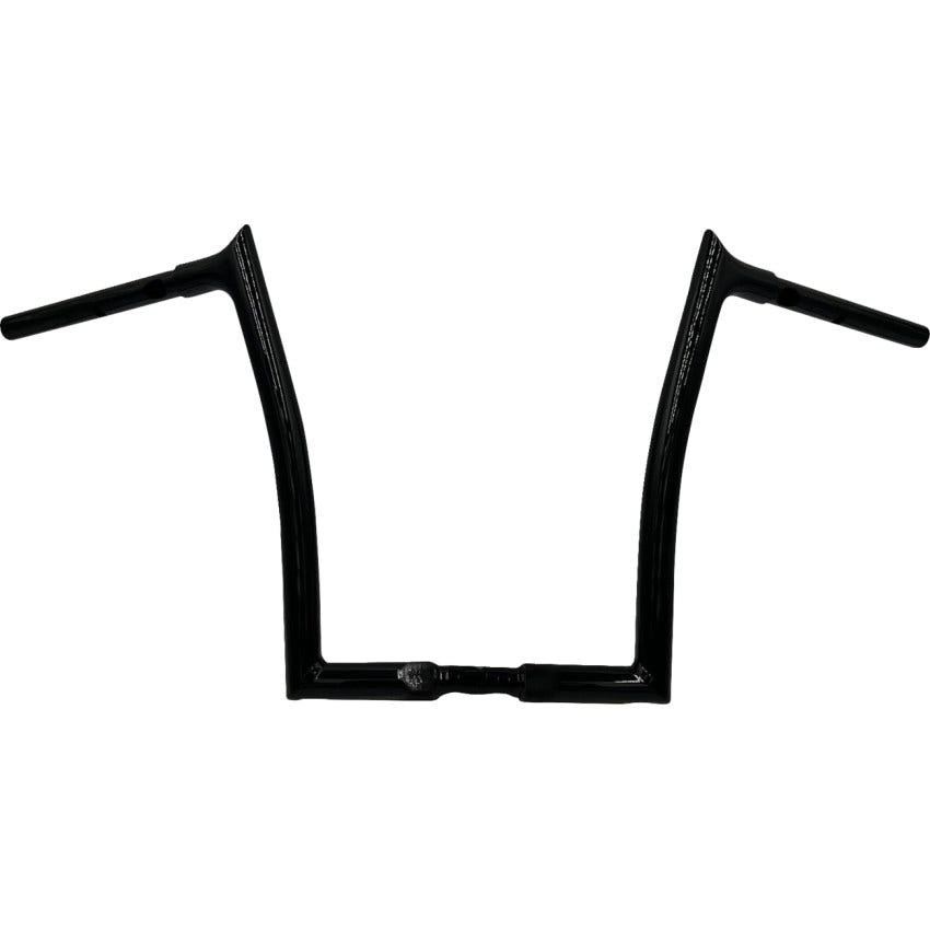 FBI Inc Black 1-1/4" EZ Install Pointed Top 14" Handlebar for 23.5-Up FLTRX