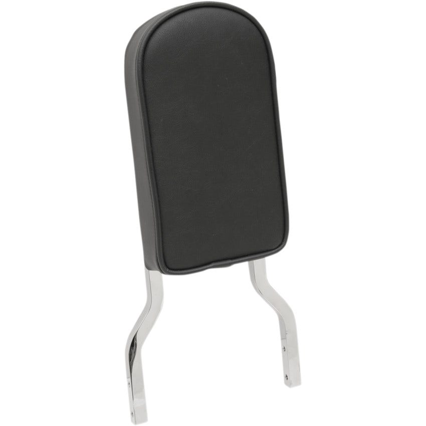 Drag Tall Smooth W/Piping Backrest Pad for Square Sissy Bars for Harley