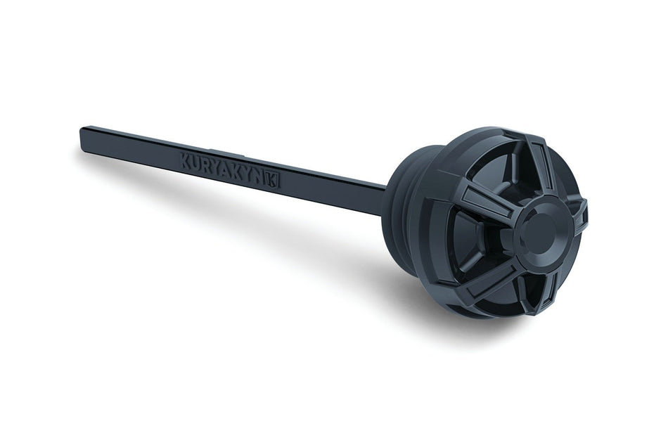 Kuryakyn 6426 Gloss Black Precision Oil Dip Stick Harley Milwaukee M8 17-22 FL