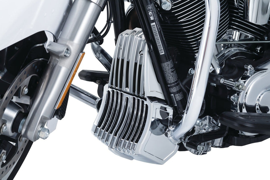 Kuryakyn Chrome Precision Regulator Accent Cover 17-19 Harley Milwaukee M8