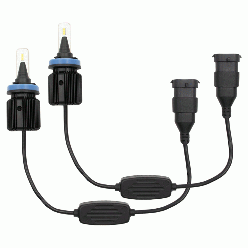 Daytona Lights DL-H9 Cool White 6500K 20W H9 LED Headlight Bulb Pair Kit